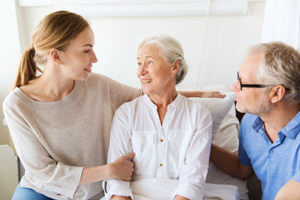 family wondering about senior care options